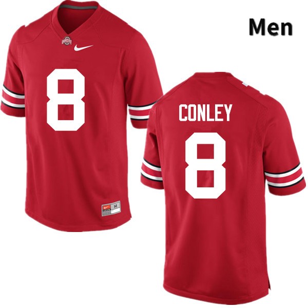 Ohio State Buckeyes Gareon Conley Men's #8 Red Game Stitched College Football Jersey